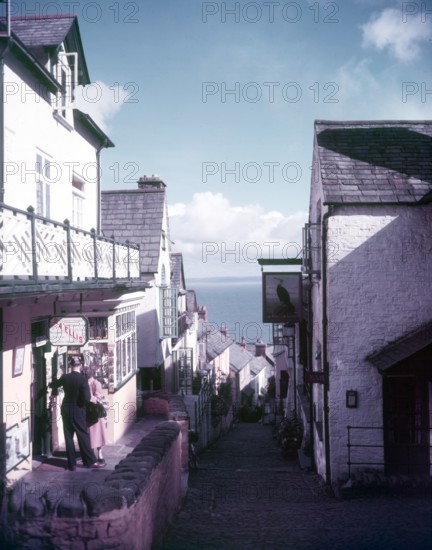 Clovelly, North Devon, c1955. Creator: Arthur Charles Kirby Ware.