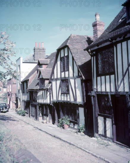 Old houses, Rye, Sussex, c1955. Creator: Arthur Charles Kirby Ware.