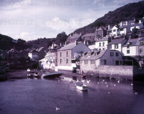 Polperro, Cornwall, c1955. Creator: Arthur Charles Kirby Ware.
