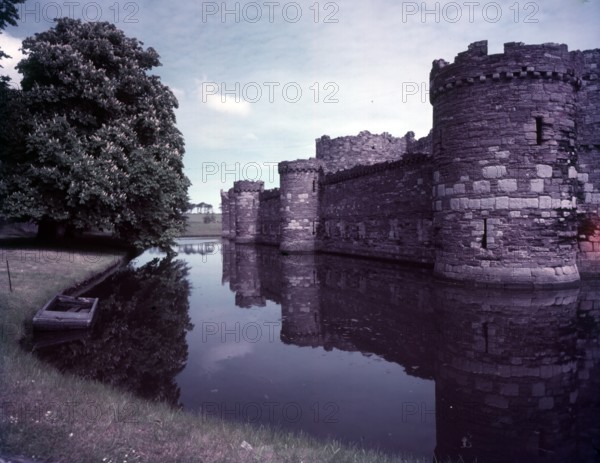 Beaumaris Castle, Anglesey, c1955. Creator: Arthur Charles Kirby Ware.