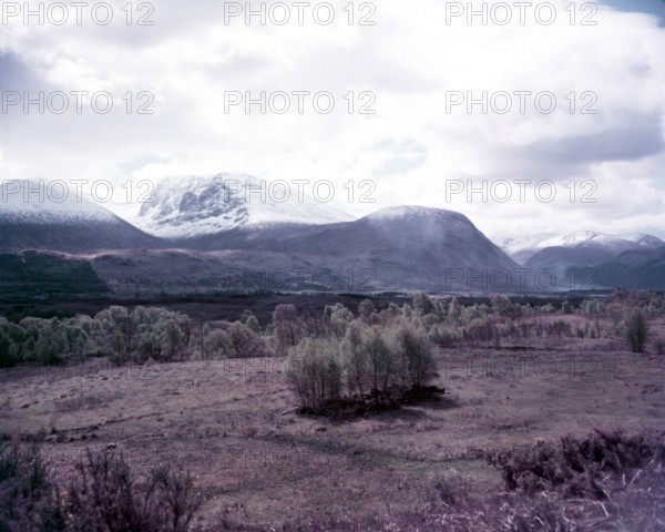 Ben Nevis from Inverlochy, Scotland, c1955. Creator: Arthur Charles Kirby Ware.