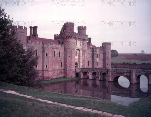 Herstmonceux Castle, Sussex, c1955. Creator: Arthur Charles Kirby Ware.