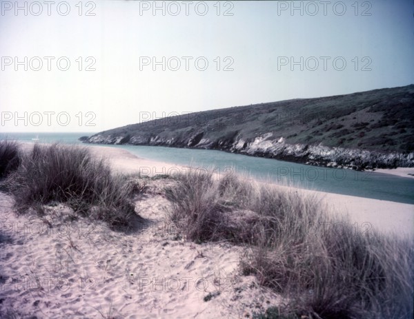 The River Gannel estuary, Newquay, Cornwall, c1955. Creator: Arthur Charles Kirby Ware.