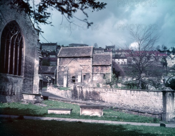St Laurence's Church, Bradford-on-Avon, Wiltshire, c1955. Creator: Arthur Charles Kirby Ware.
