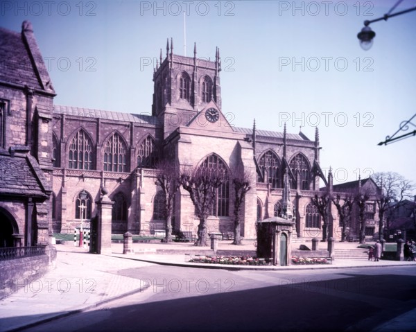 Sherborne Abbey, Dorset, c1955. Creator: Arthur Charles Kirby Ware.