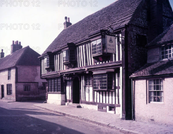 The Star Inn, Alfriston, Sussex, c1955. Creator: Arthur Charles Kirby Ware.