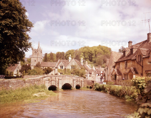 Castle Coombe, Somerset, c1955.  Creator: Arthur Charles Kirby Ware.