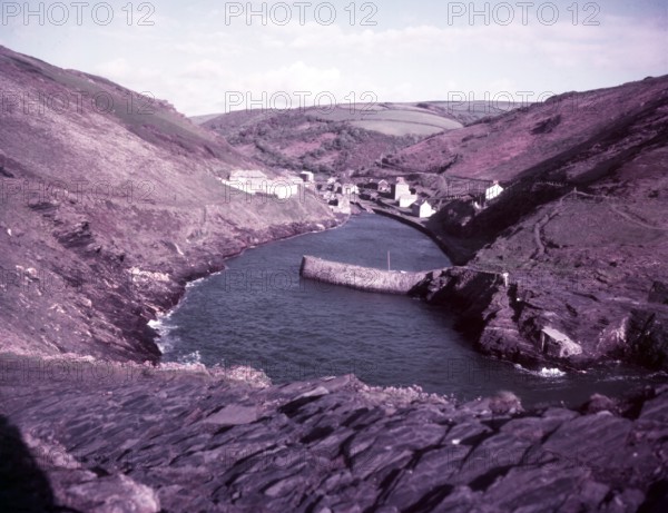 Boscastle harbour, Cornwall, c1955.  Creator: Arthur Charles Kirby Ware.