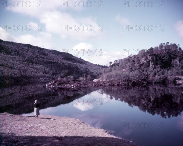 Glen Affric above Benavean Dam, Scotland, c1955. Creator: Arthur Charles Kirby Ware.