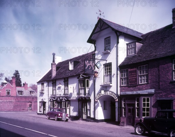 The Lion Hotel and coaching inn on Great North Road, Buckden, Huntingdonshire, c1955.  Creator: Arthur Charles Kirby Ware.