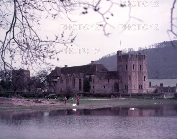Stokesay Castle, Shropshire, c1955. Creator: Arthur Charles Kirby Ware.