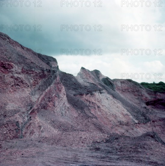Roman iron ore workings, Forest of Dean, c1955.  Creator: Arthur Charles Kirby Ware.