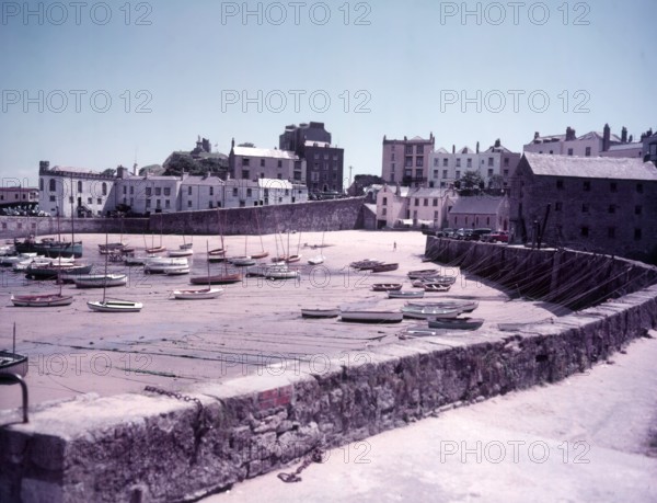 Tenby Harbour, Pembrokeshire, c1955. Creator: Arthur Charles Kirby Ware.