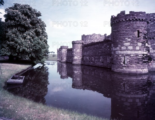 Beaumaris Castle, Anglesey, c1955. Creator: Arthur Charles Kirby Ware.