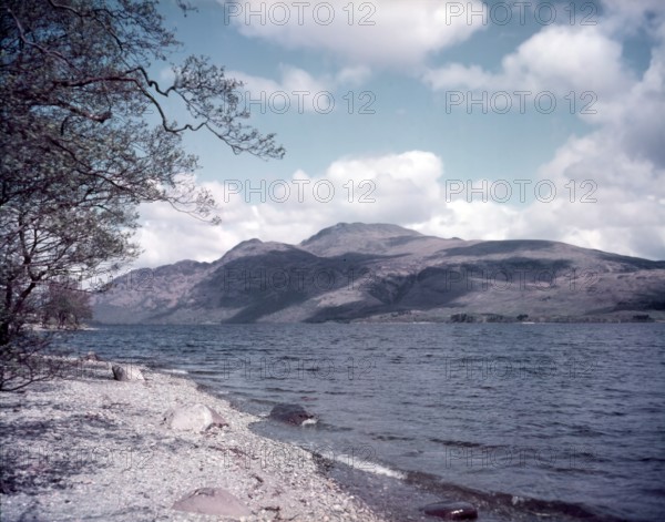 Loch Lomond and Ben Lomond, Scotland, c1955. Creator: Arthur Charles Kirby Ware.