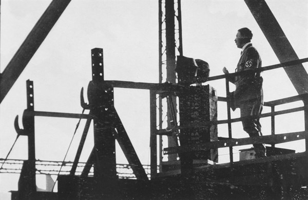 Visit to the Blohm & Voss shipyard in Hamburg, 1934