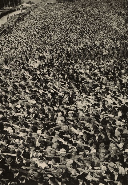 Announcement of the incorporation of the Saar region into Germany (1934)