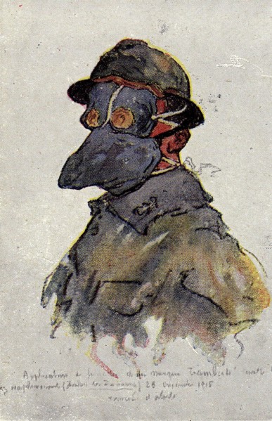 Masque à gaz de type Tambuté