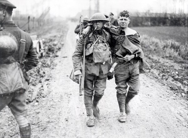 Soldats blessés