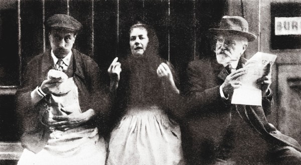 Novembre 1918, la grippe espagnole, traitée de façon humoristique dans le Monde Illustré:  "En