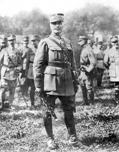 FERDINAND FOCH Maréchal de France (1851 ñ 1929)- Le 23 août 1918, le bâton de commandement a été