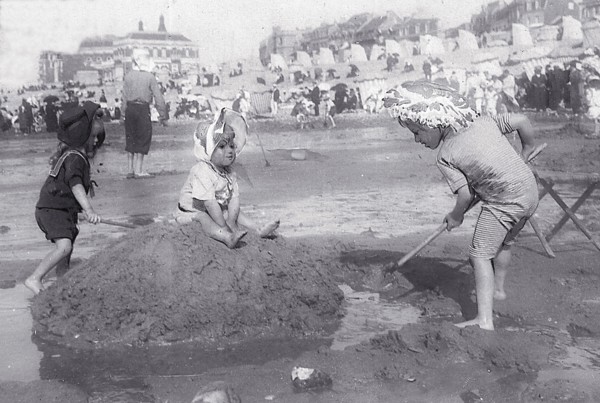 Le mois d'août sur les plages de Normandie