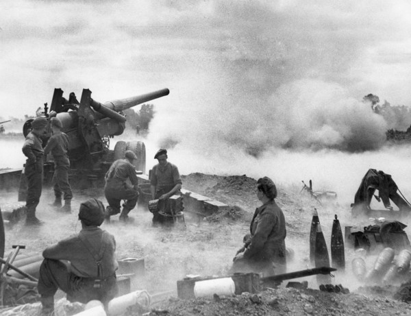 Bataille de Normandie en juin 1944
