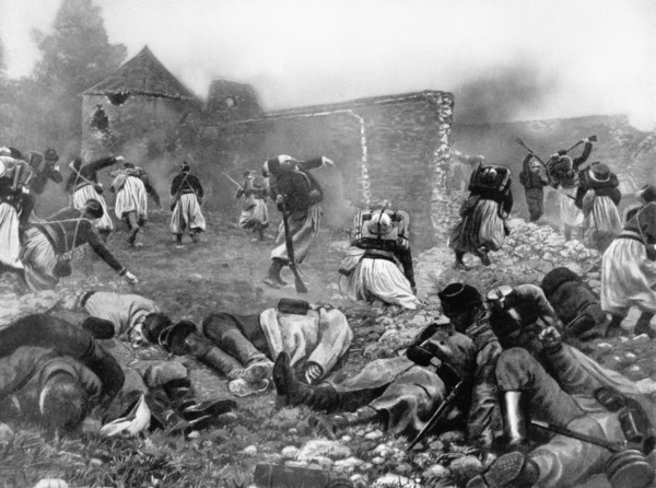 Château de Mondement - Quatre fois nos héroïque soldats se sont élancés a l'assaut de la position ,