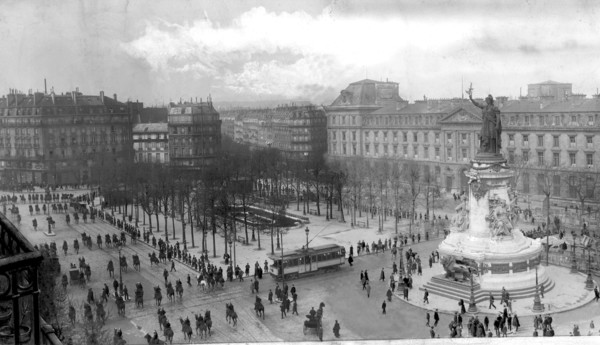 Manifestations syndicales du 1er mai 1906 à Paris
