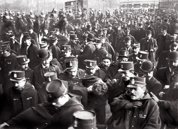 Arrestation de Jacob Law, le 1er mai 1907
