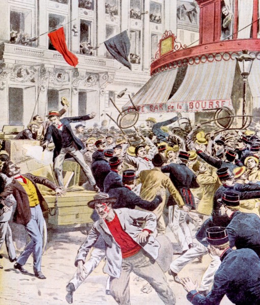 police, justice, manifestations, crime, criminalité. Bagarres aux alentours de la bourse du travail
