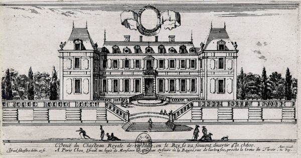 View of the Palace of Versailles