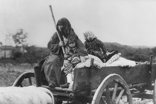 Guerre des Balkans, exode des populations