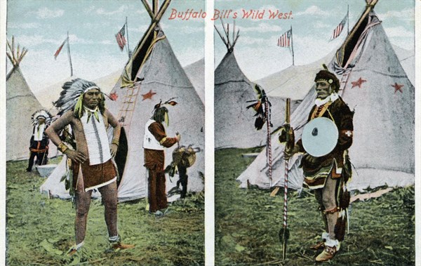 Campement du Buffalo Bill's Wild West