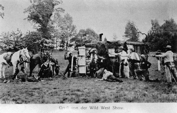 Buffalo Bill's Wild West Show, carte postale