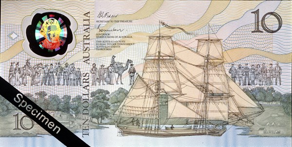 Billet de banque holographique (Australie)