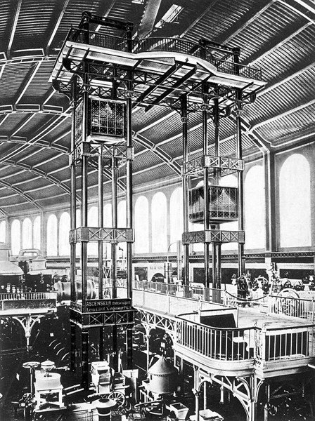 Double hydraulic lift