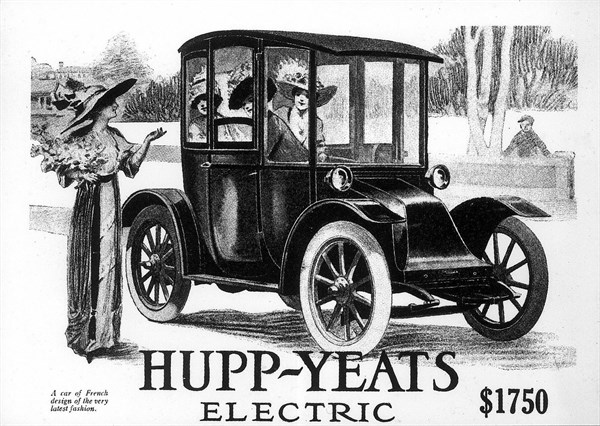 Premières voitures électriques