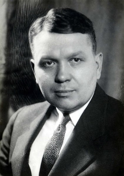 Portrait de Harold Urey, chimiste américain.