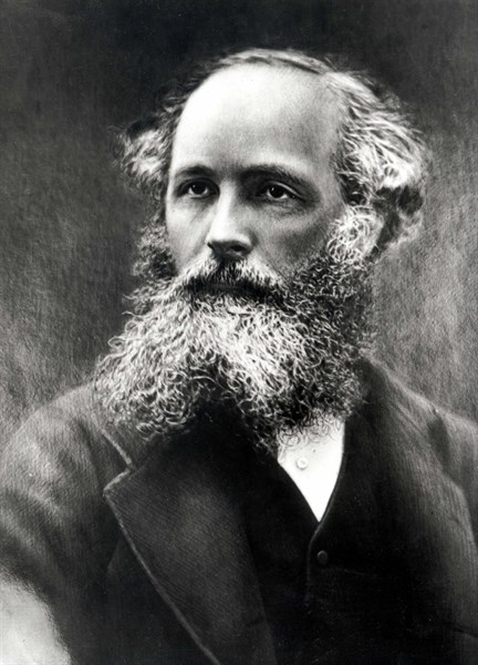 Portrait de James Clerk Maxwell, physicien britannique.