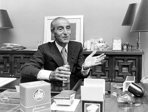 Portrait of Robert Ricci, President of the Nina Ricci companies