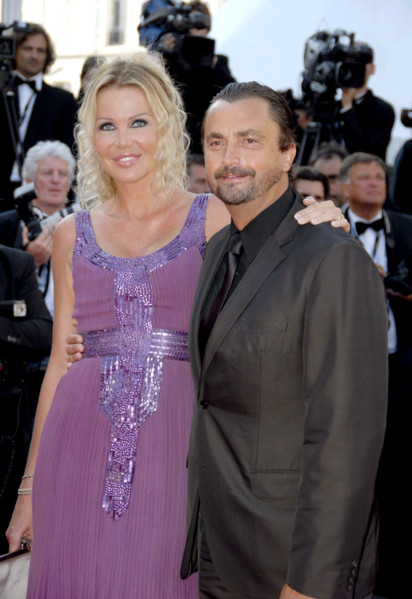 Henri Leconte et sa femme Florentine