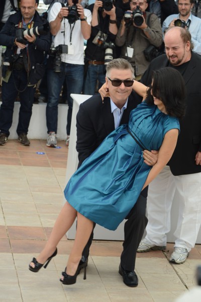 Alec Baldwin et sa femme, Festival de Cannes 2013