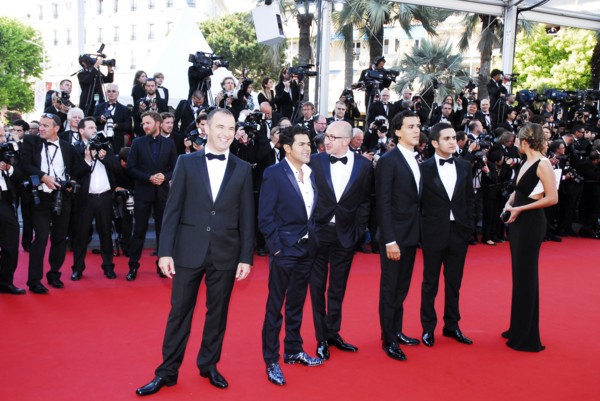 Equipe du film "Né quelque part", Festival de Cannes 2013