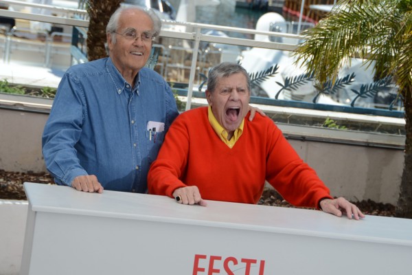 Michel Legrand and Jerry Lewis, Cannes Film Festival 2013