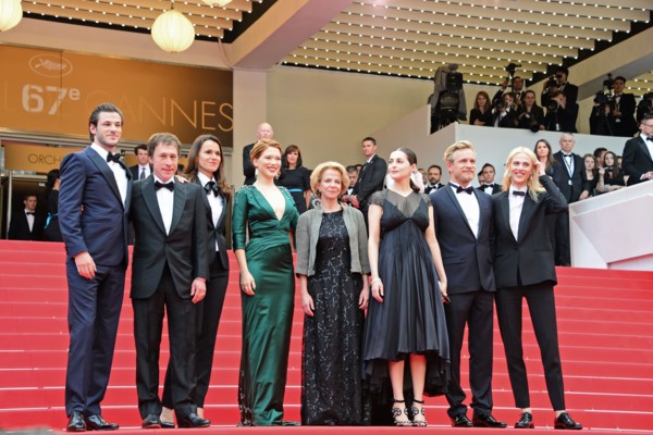 Equipe du film "Saint Laurent", Festival de Cannes 2014