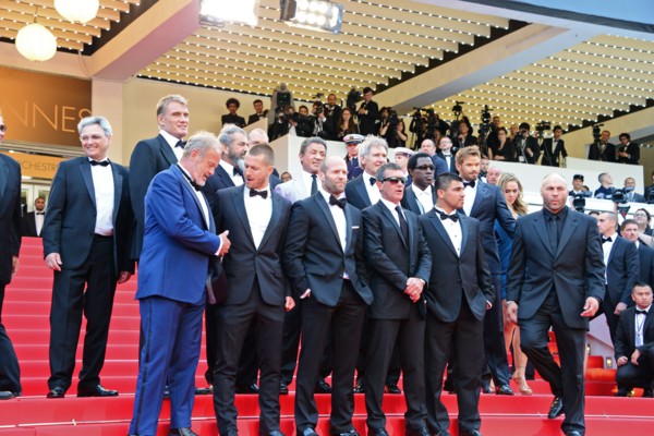 Cast and crew, "Expendables : 3", 2014 Cannes film Festival