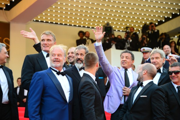 Cast and crew, "The Expendables : 3", 2014 Cannes film Festival