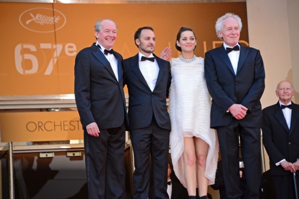 Equipe du film "Deux jours, une nuit", Festival de Cannes 2014