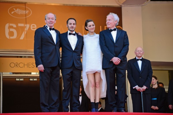 Equipe du film "Deux jours, une nuit", Festival de Cannes 2014